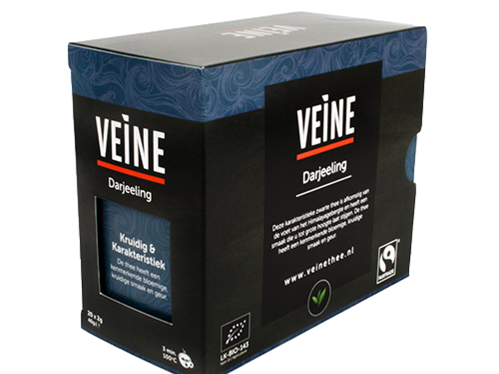 VEINE THEE FAIRTRADE ORGANIC DARJEELING (20 BAGS)