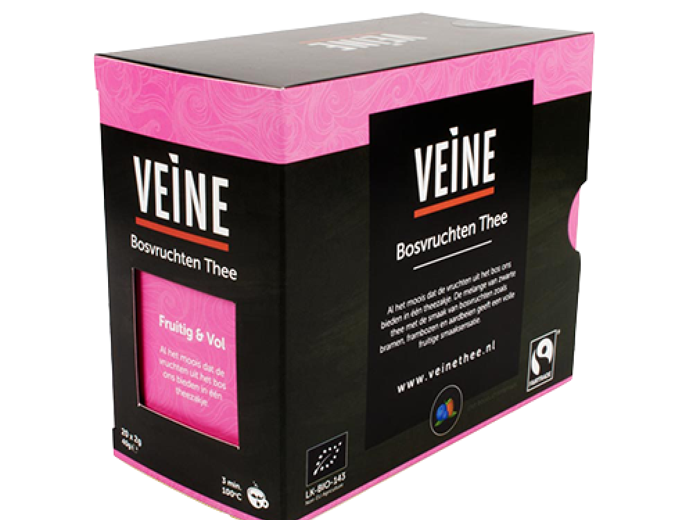 VEINE THEE FAIRTRADE ORGANIC BOSVRUCHTEN (20 BAGS)