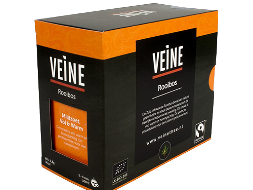 VEINE THEE FAIRTRADE ORGANIC ROOIBOS (20 BAGS)