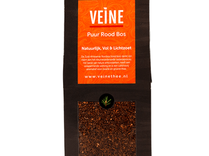 VEINE THEE BIO PUUR ROOD BOS 90G