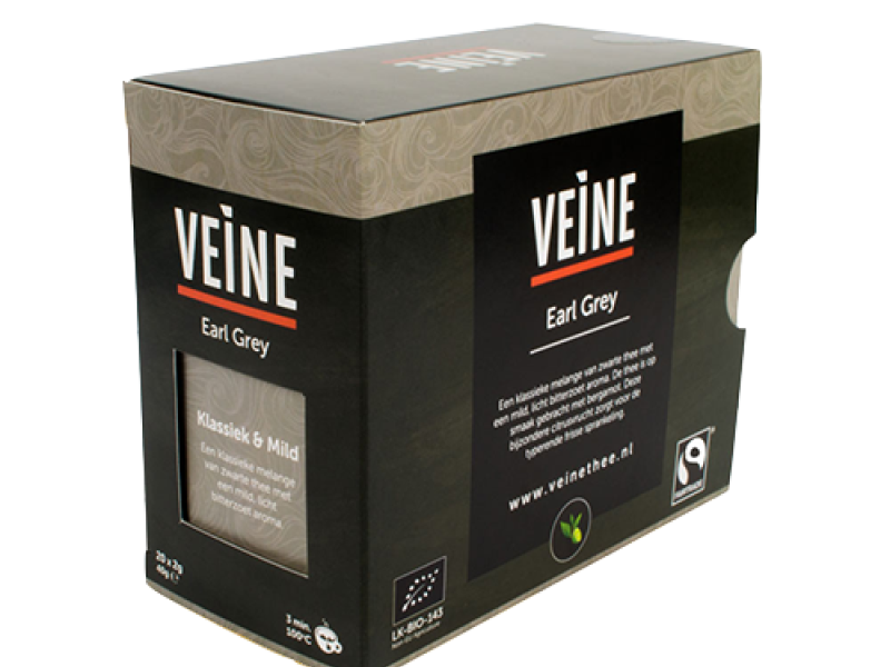 VEINE THEE FAIRTRADE ORGANIC EARL GREY (20 BAGS)